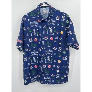 Chicago White Sox Beggars Pizza Blue Shirt Mens Sz M